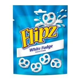 Flipz white fudge Pretzel...