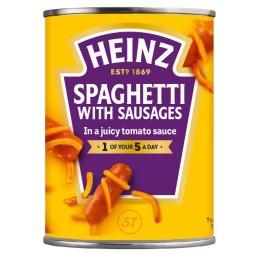 Heinz spaghetti & sausages
