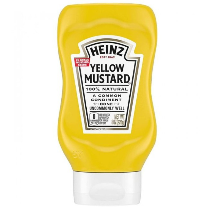 Heinz Yellow Mustard US - Moutarde Américaine Heinz Classic